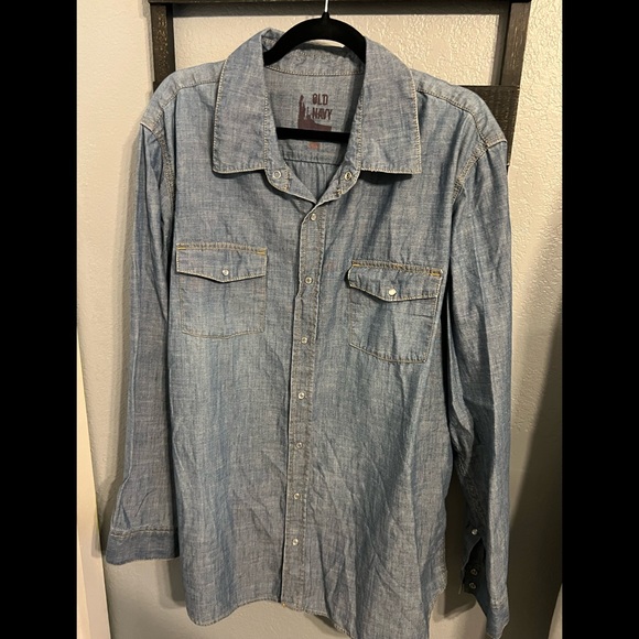 Old Navy Other - Old Navy Blue Denim Shirt